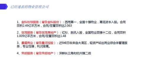 高瓴资本与GIC积极布局物业管理板块 投资逻辑与核心要点剖析